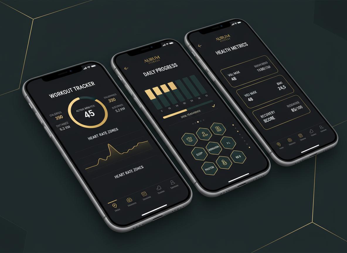 Mobile app interface design