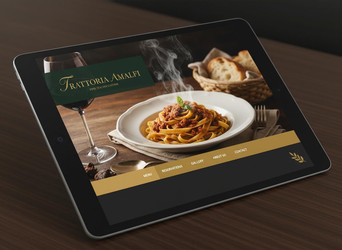 Restaurant brand and website